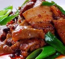 Sweet Potato Skin and Pork Belly Rice Bowl