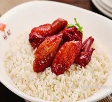 Honey Glazed Chicken Rice
