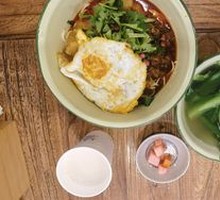 Mashed Potato Beef Noodles