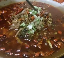 Blood and Chicken Offal Stir-fry