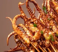 Stewed Squid Tentacles