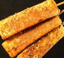 烤年糕串