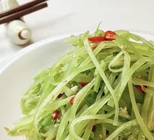Cucumber Slaw with Bamboo Shoots