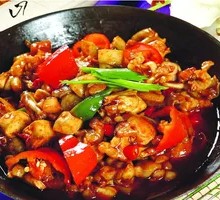 Spicy Frog Legs in Dry Pot