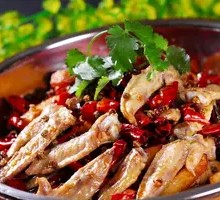 Spicy Stir-Fried Chicken Wings