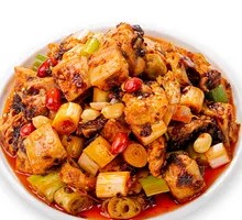 Spicy Oil Rabbit Cubes