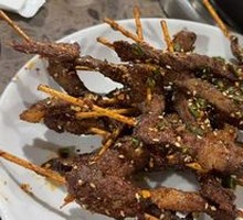 Skewered Lamb