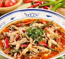 Young Ginger Frog Stir-fry
