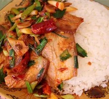 Spicy Pork Fried Rice Bowl