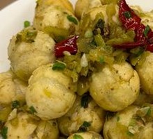 Sour Cabbage Fried Glutinous Rice Balls