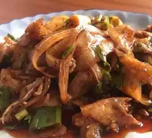 Cold-mixed pig's head meat