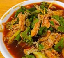 Spiced Pig Intestines Salad