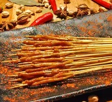 Duck Intestine Skewers
