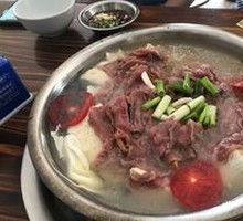 Tender Beef and Tofu Flower