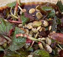 Houtou and Fishwort Salad