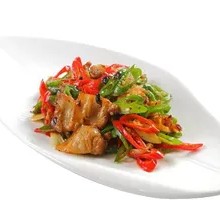 Green Pepper Spicy Pork Rice Bowl