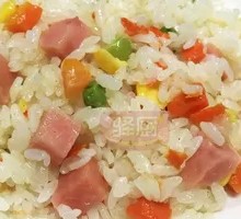 Ham Sausage Fried Rice
