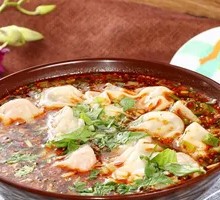 Sichuan-style Dumplings with Medium Spiciness