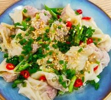 Dry-Mixed Sichuan Pepper Dumplings