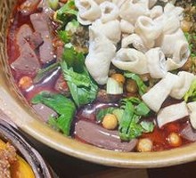 Spicy Pork Intestines and Blood Duck