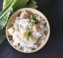 Stir-Fried Green Beans and Potato Rice