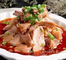 Cold Chicken Slices with Dressing