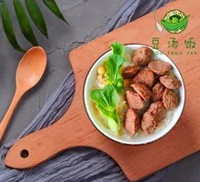 Three Delicacies Meatball Soybean Soup Rice