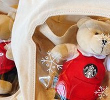 Christmas Bear Gift Bag