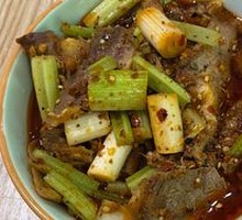 Spicy Beef and Ox Tripe Slices
