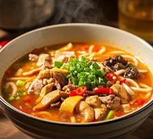 Chicken Offal Noodles