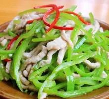 Green Pepper Shredded Pork