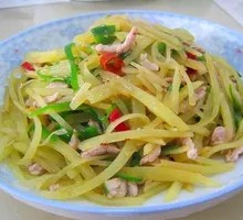 Shredded Pork with Potatoes