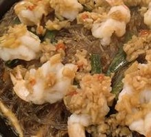 Garlic Shrimp with Rice Noodles