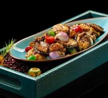 Black Truffle Abalone Chicken