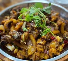 Dry Pot Chicken Gizzards