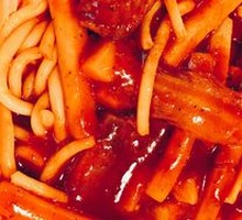 Chicken Stir-fried in Halves