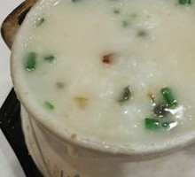 Century Egg and Beef Congee