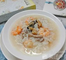 Shrimp and Beef Congee