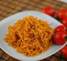 Golden Thread Meat Floss Pancake