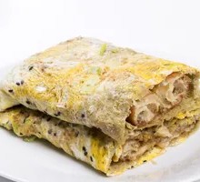 Black Pepper Beef Pancake