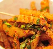 Squid and Potato Stir-fry