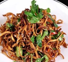 Sesame-Flavored King Oyster Mushroom