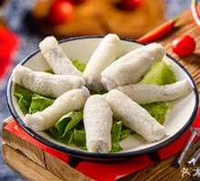 Bamboo Mushroom Shrimp Balls