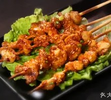 Grilled Chicken Gizzards