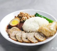 Braised Pork Roll Rice