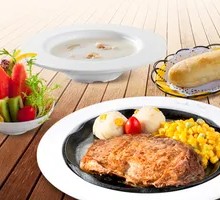 Applewood-Grilled Ribeye Steak