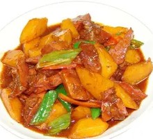 Beef and Potato Rice Bowl