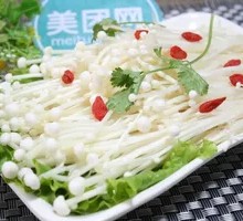 Hanyi Black Duck with Enoki Mushrooms