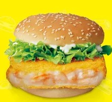 Fresh Tender Shrimp Burger