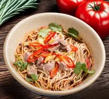 Dry Spicy Chicken Offal Noodles